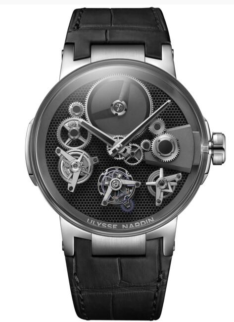 Luxury Replica Ulysse Nardin Executive Skeleton Tourbillon Free Wheel 1760-176 2018 watch